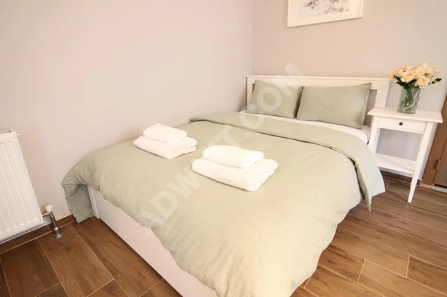 Furnished 1+0 apartment for rent behind Trump AVM