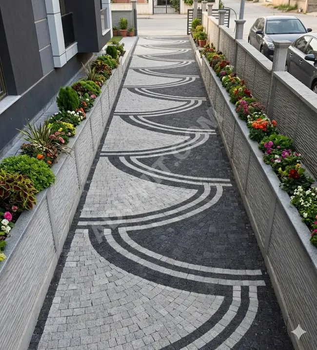 Kocaeli İzmit granite cube stone begonite pavement stone