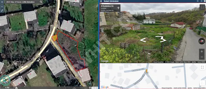 BEYKOZ ÇİFTLİK’TE 625 m² MÜSTAKİL PARSEL VİLLA İMARLI görsel 5