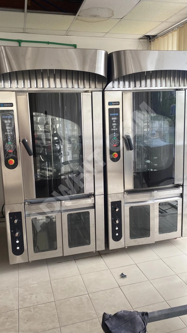 فرن كونفكشن دوّار مع تخمير – Rotary Convection Oven