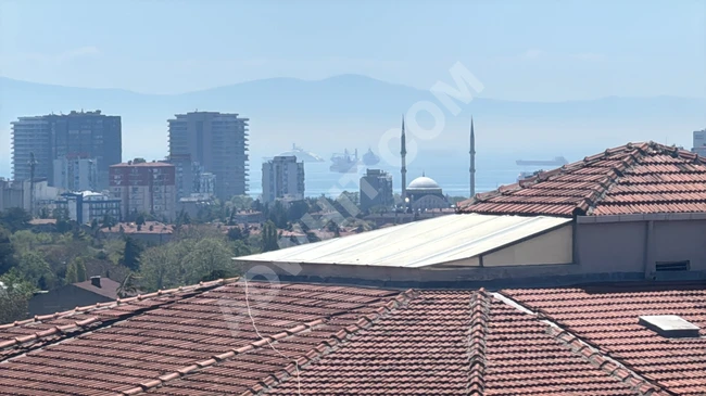 ADNAN KAHVECİ CADDESİ ÜZERİNDE DENİZ MANZARALI DAİRE 