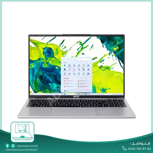 ACER ASPIRE LITE 16 لابتوب أنيق بشاشة كبيرة 16 إنش