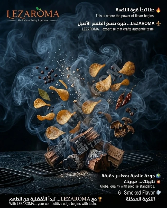 نكهات الشيبس 