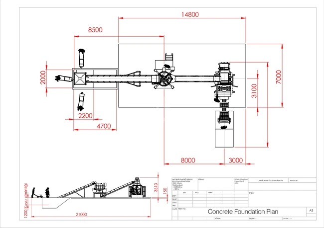 Concrete block and interlock production machine (set / group)