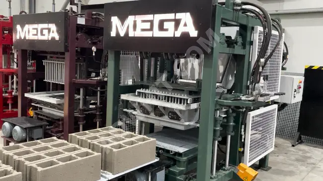 Concrete block and interlock production machine (set / group)