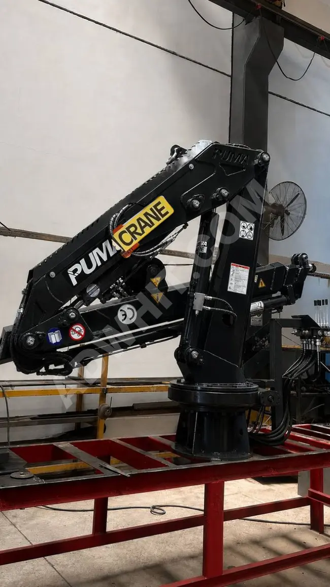 Puma Crane 2 Ton Katlanır Bomlu Marin Vinç Serisi