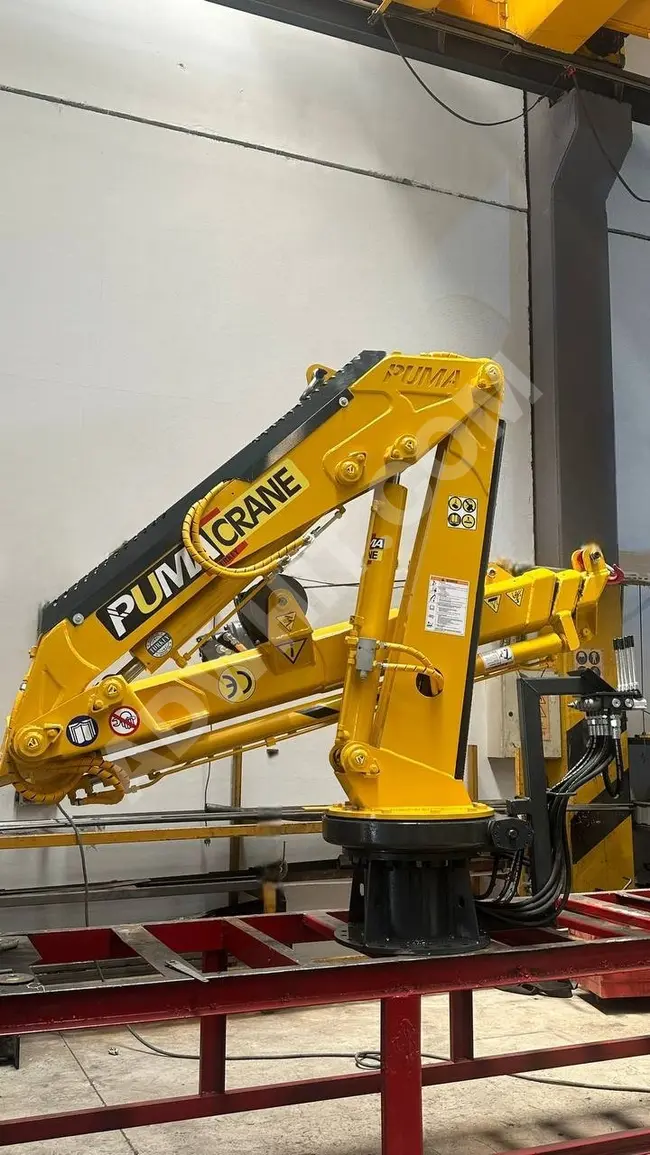 Puma Crane 2 Ton Katlanır Bomlu Marin Vinç Serisi
