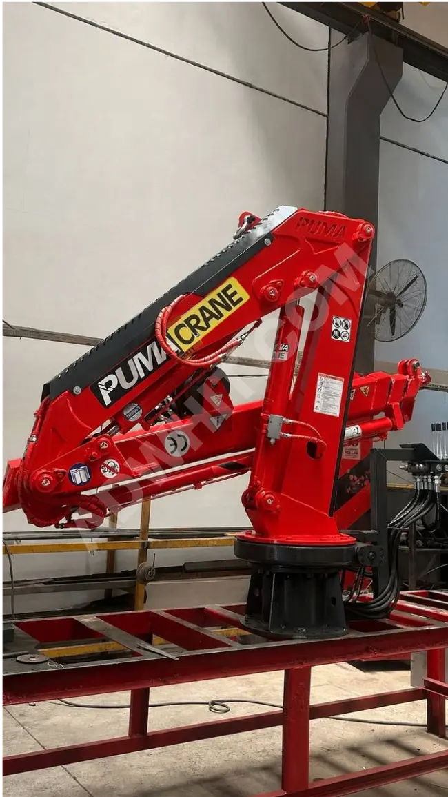 Puma Crane 2 Ton Katlanır Bomlu Marin Vinç Serisi