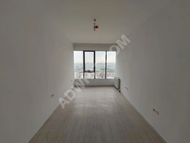 2+1 apartment with open view in Istanbul Bahcesehir within Koza Park complex