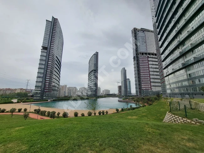 2+1 apartment with open view in Istanbul Bahcesehir within Koza Park complex