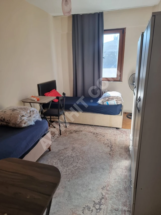 غرفة ثانئية في سكن شباب خاص بالطلبة في أفجلار اسطنبول