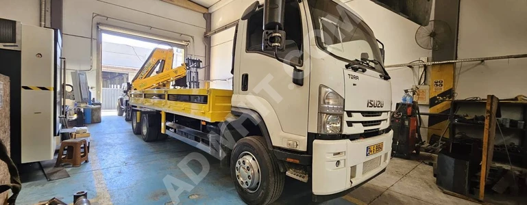 Puma Crane 5 Ton Hidrolik Tam Katlanır Kamyon Üstü Vinç