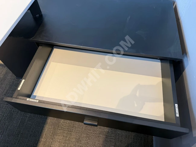 DEMİRHAN OFİS - BÜROTİME PUZZLE ETEJERLİ SEHPALI ÇALIŞMA MASASI