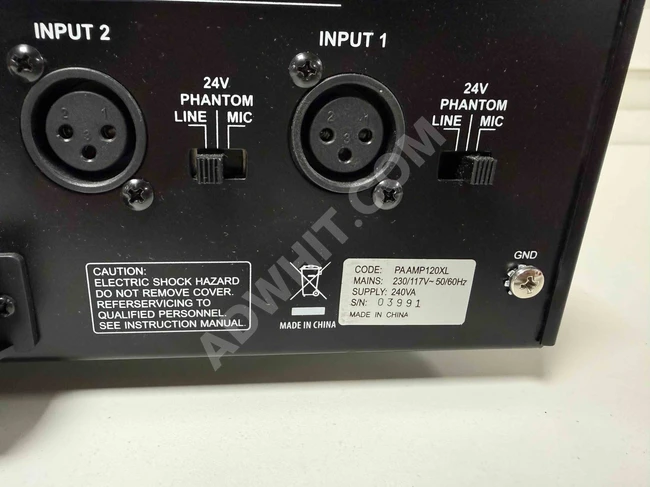 DEMİRHAN OFİS - PROEL AMP120XL PA MİKSERLİ AMPLİFİKATÖR