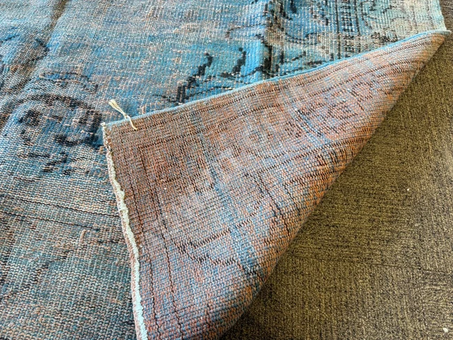 DEMIRHAN OFFICE - HAND-KNITTED VINTAGE 305 X 180 cm WOOL ANTIQUE CARPET