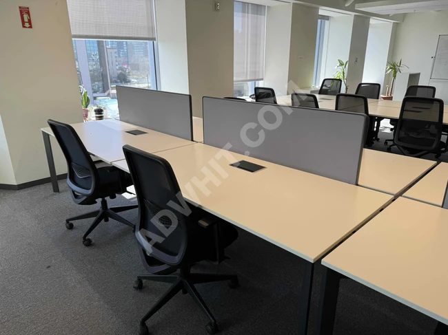 DEMİRHAN OFFICE - COLLECTION 4-PERSON MULTIPLE WORKSTATION