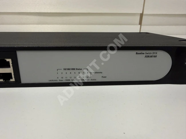 DEMİRHAN OFİS - 3COM BASELINE 2816 3CBLUG16A 16 PORT SWİTCH