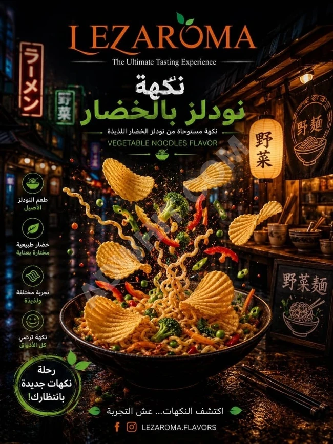 نكهات الشيبس