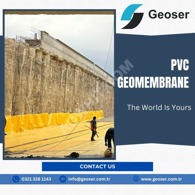 HDPE GEOMEMBRANE PVC GEOMEMBRANE PVC WATERSTOP