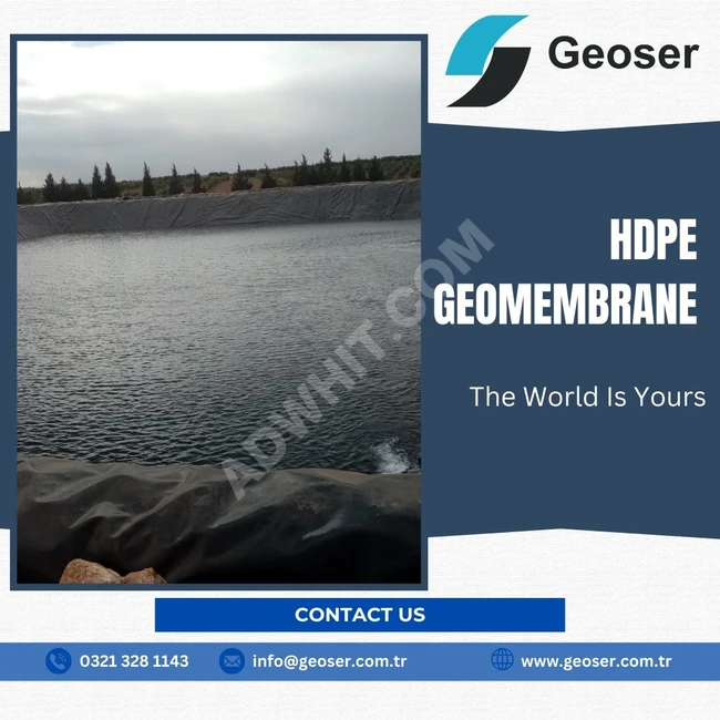 HDPE GEOMEMBRANE PVC GEOMEMBRANE PVC WATERSTOP