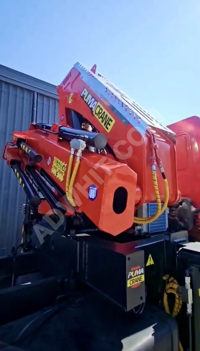 10 Ton Tam Katlanır Hidrolik Vinç