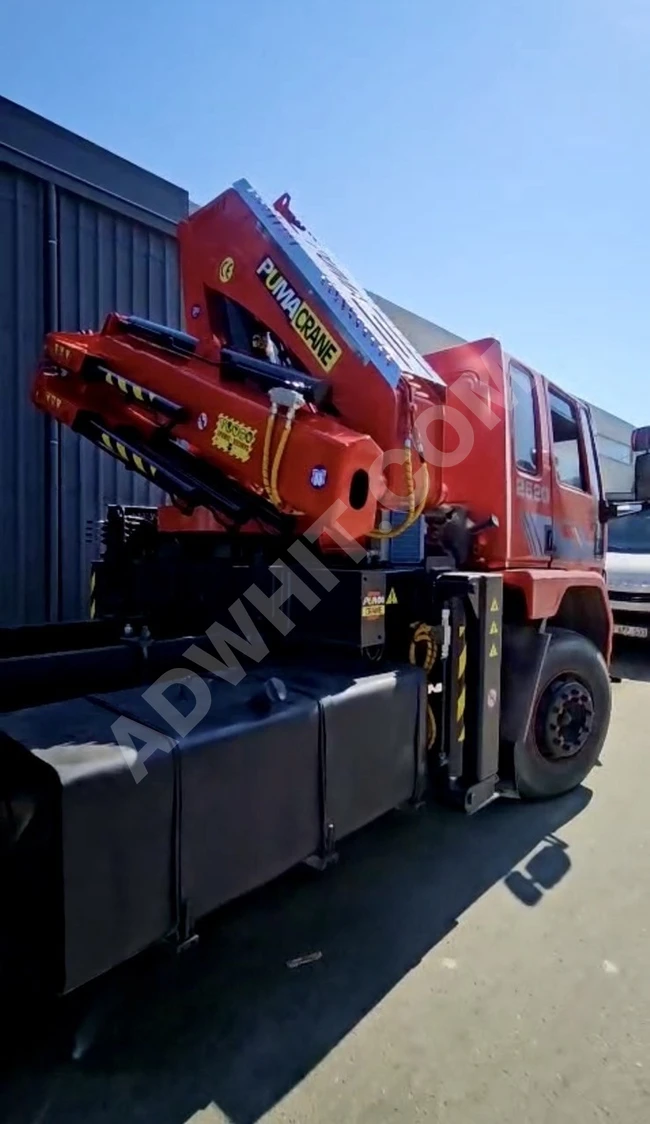 10 Ton Tam Katlanır Hidrolik Vinç 