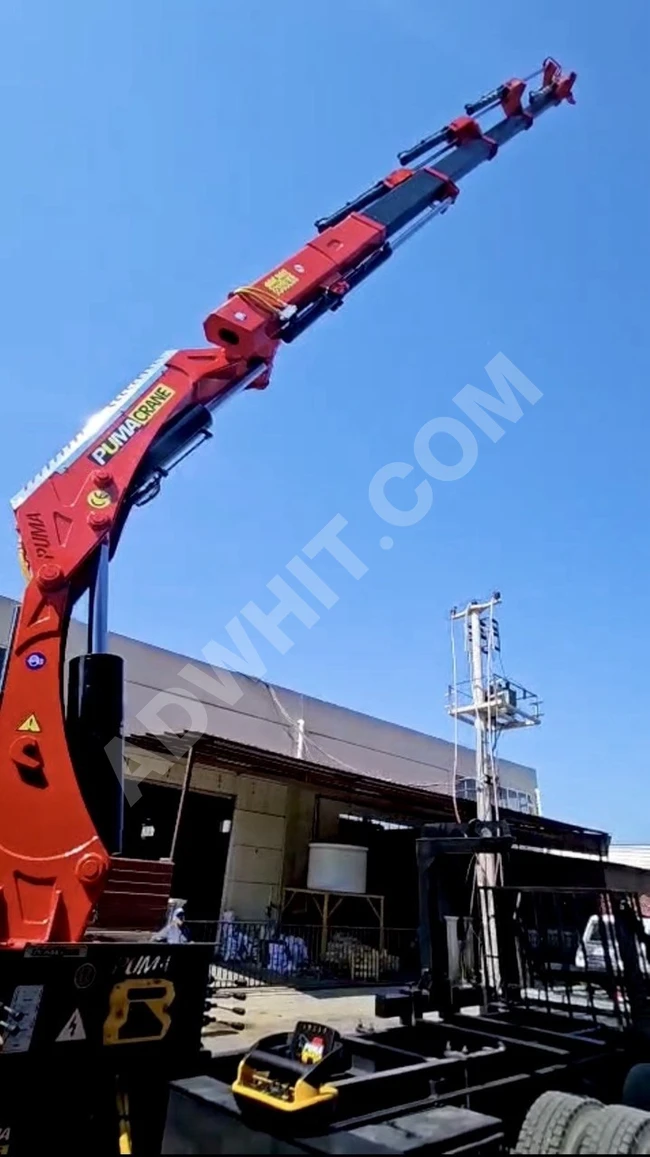 10 Ton Tam Katlanır Hidrolik Vinç