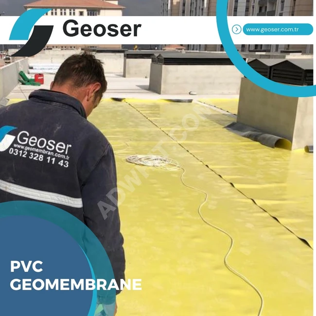 PVC Geomembrane – Flexible & Reliable Waterproofing Solution