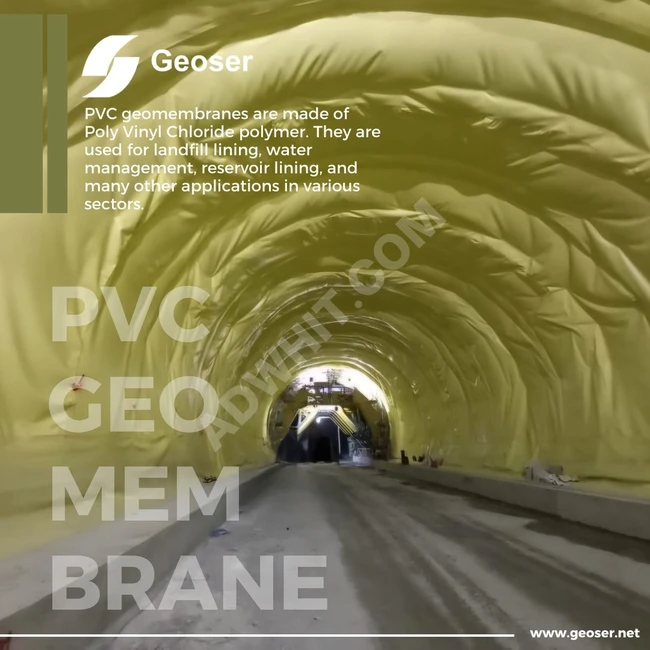 PVC Geomembrane – Flexible & Reliable Waterproofing Solution