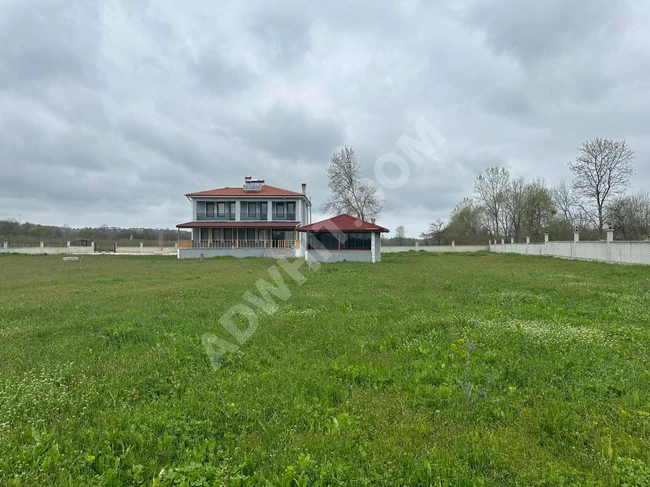 KANDIRADA 6.386 m² ALAN İÇİNDE İSKÂNLI 5+1 MÜSTAKİL ÇİFTLİK EVİ