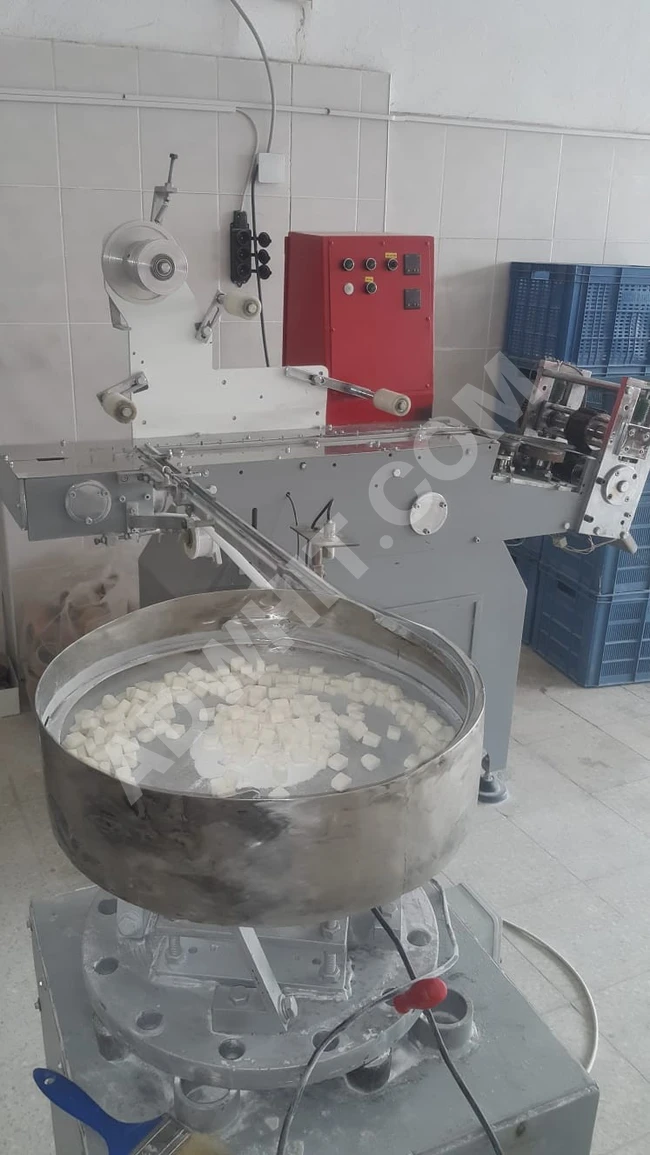  SIFIR TEKLİ SARGI ŞEKER SARMA MAKİNESİ