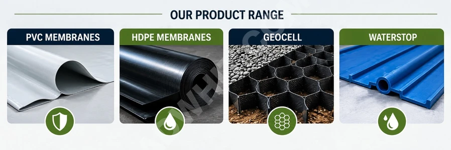 HDPE .PVC.WATERSTOP.GEOCELL