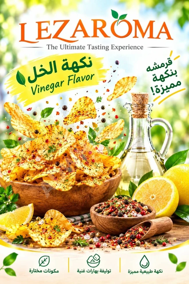 نكهات الشيبس 