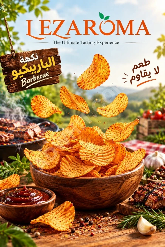 نكهات الشيبس 