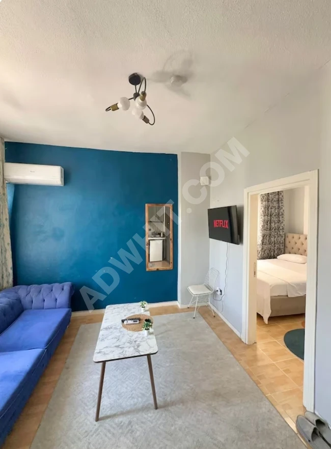 Beyoglunda Isiklal Caddesine 5 dakika Full Eşyali 1+1 Daire