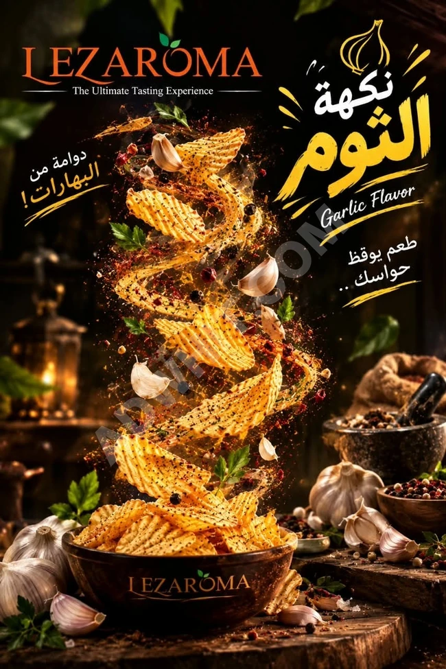 نكهات الشيبس 