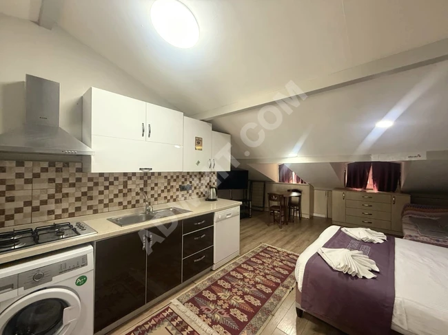 Taksim Meydana 5 Dakika Teraslı Faturalar Dahil Full Eşyalı 1+1 