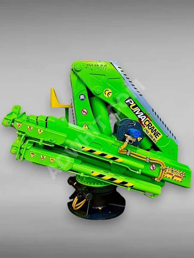7 TON HİDROLİK KATLANIR BOMLU MARİN VİNÇ