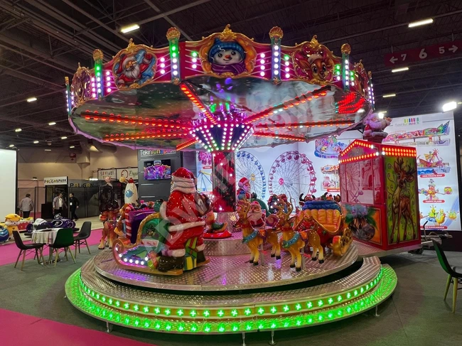 Christmas Theme Carousel Ride