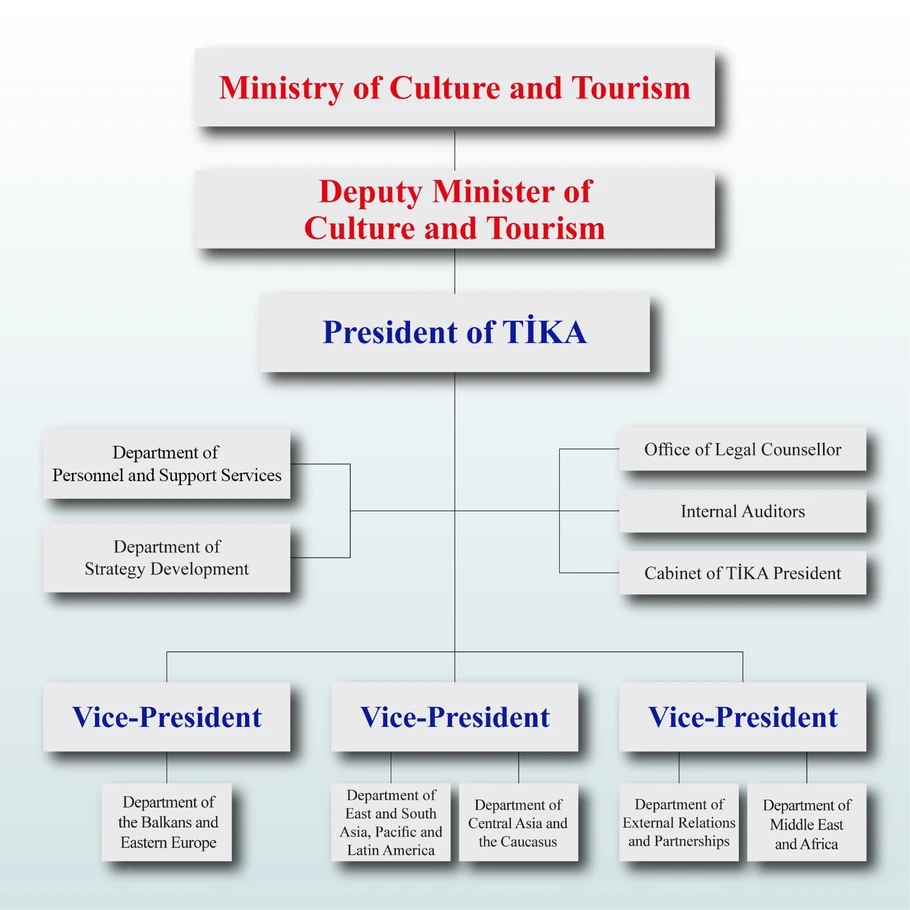 Organizational Structure of TIKA