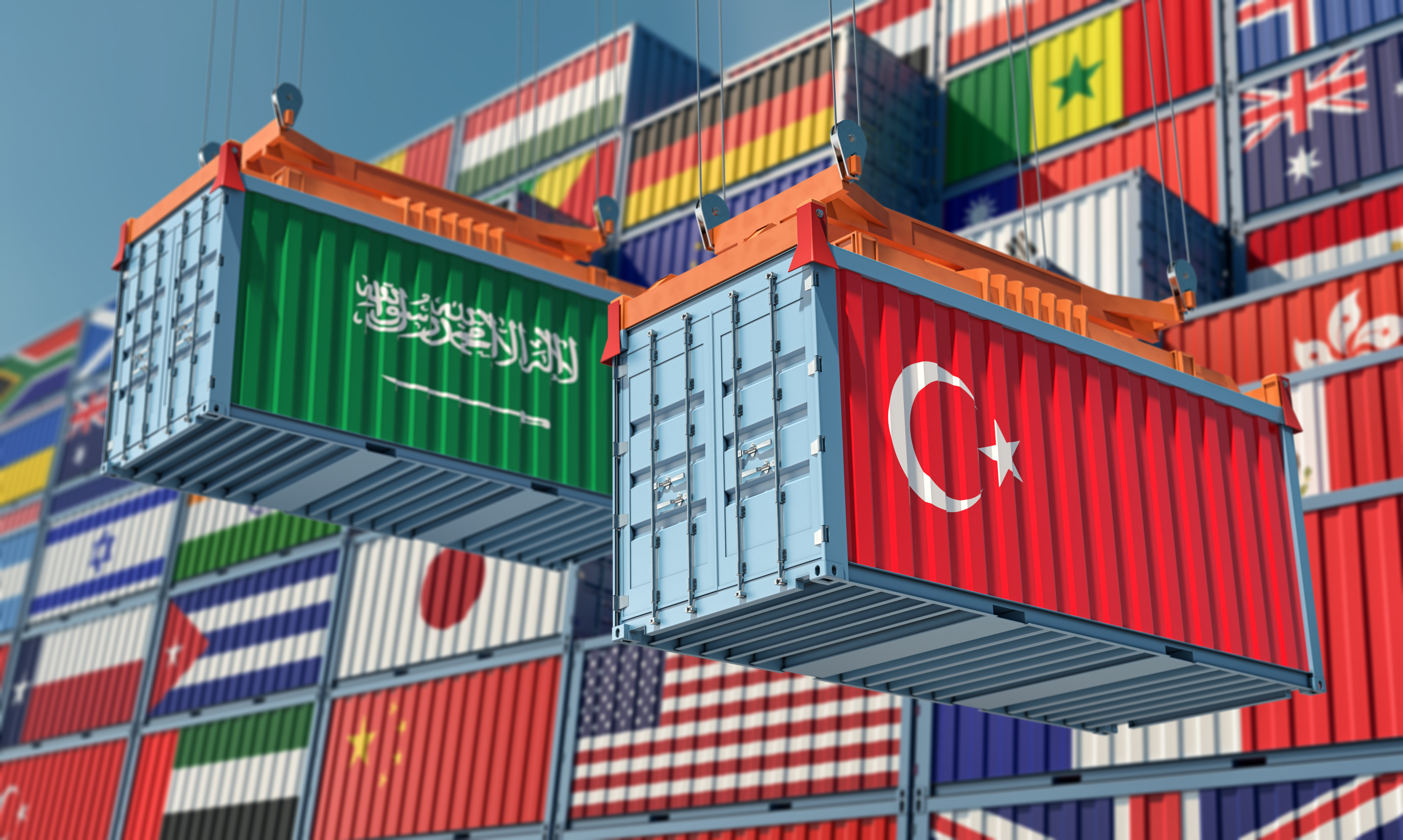 Türkiye'den Suudi Arabistan'a Kargo